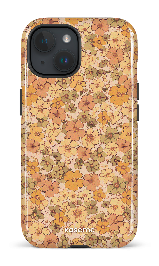 iPhone 15 Tough (Gloss) Rustic Romance Yellow -