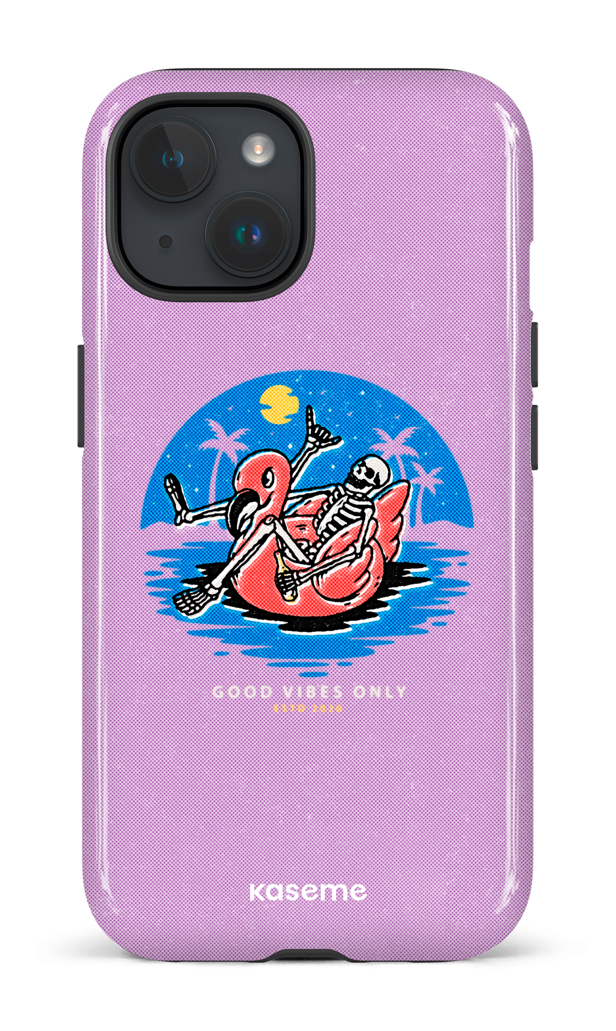 iPhone 15 Tough (Gloss) Seaside purple -