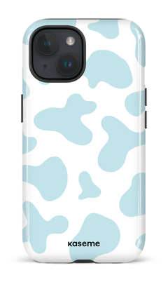 iPhone 15 Tough (Gloss) Silk blue -