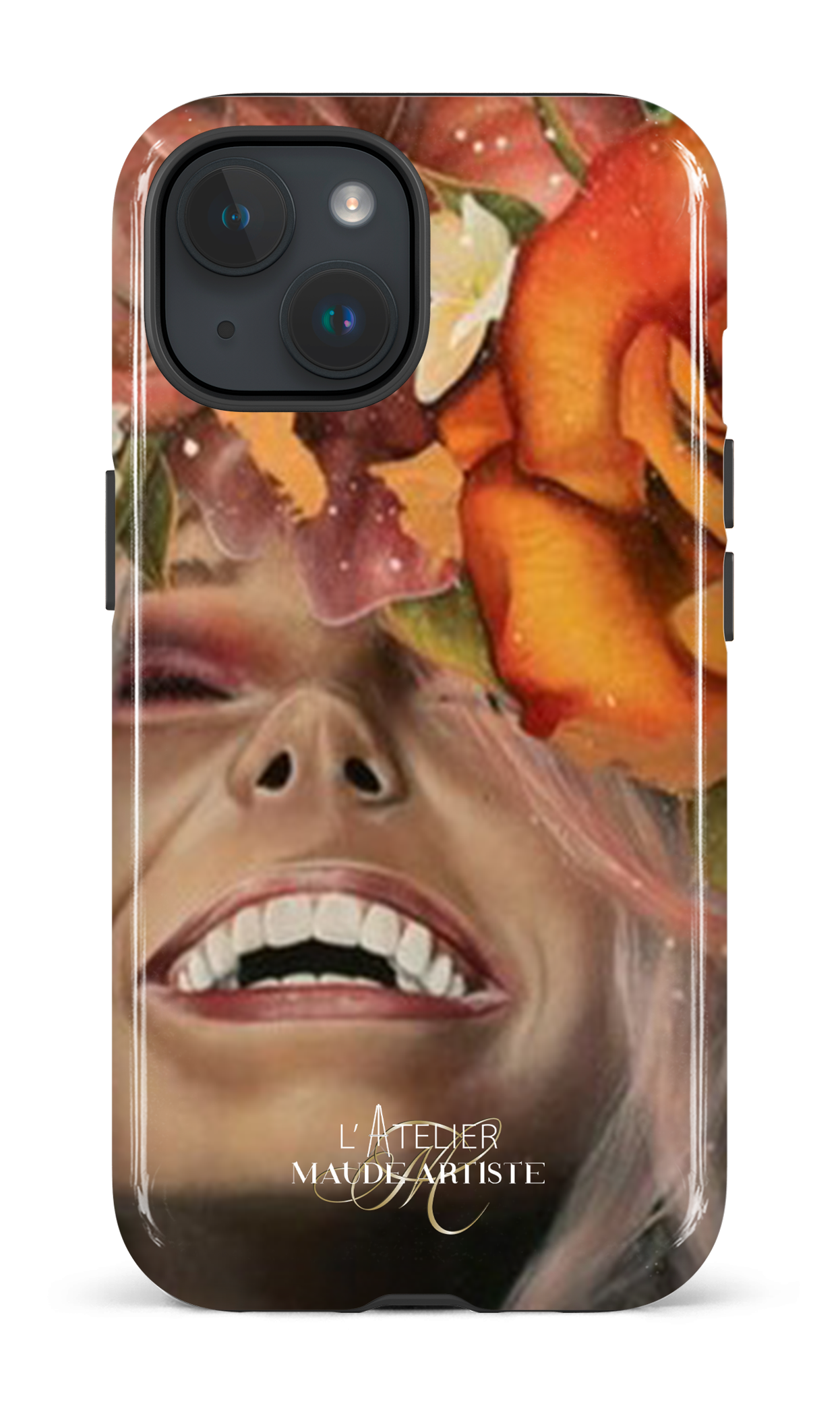 iPhone 15 Tough (Gloss) Smiley by Maude -