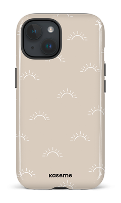 iPhone 15 Tough (Gloss) Sunray beige -