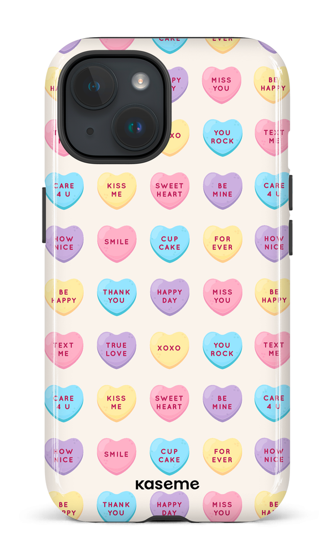 iPhone 15 Tough (Gloss) Sweet Kisses -