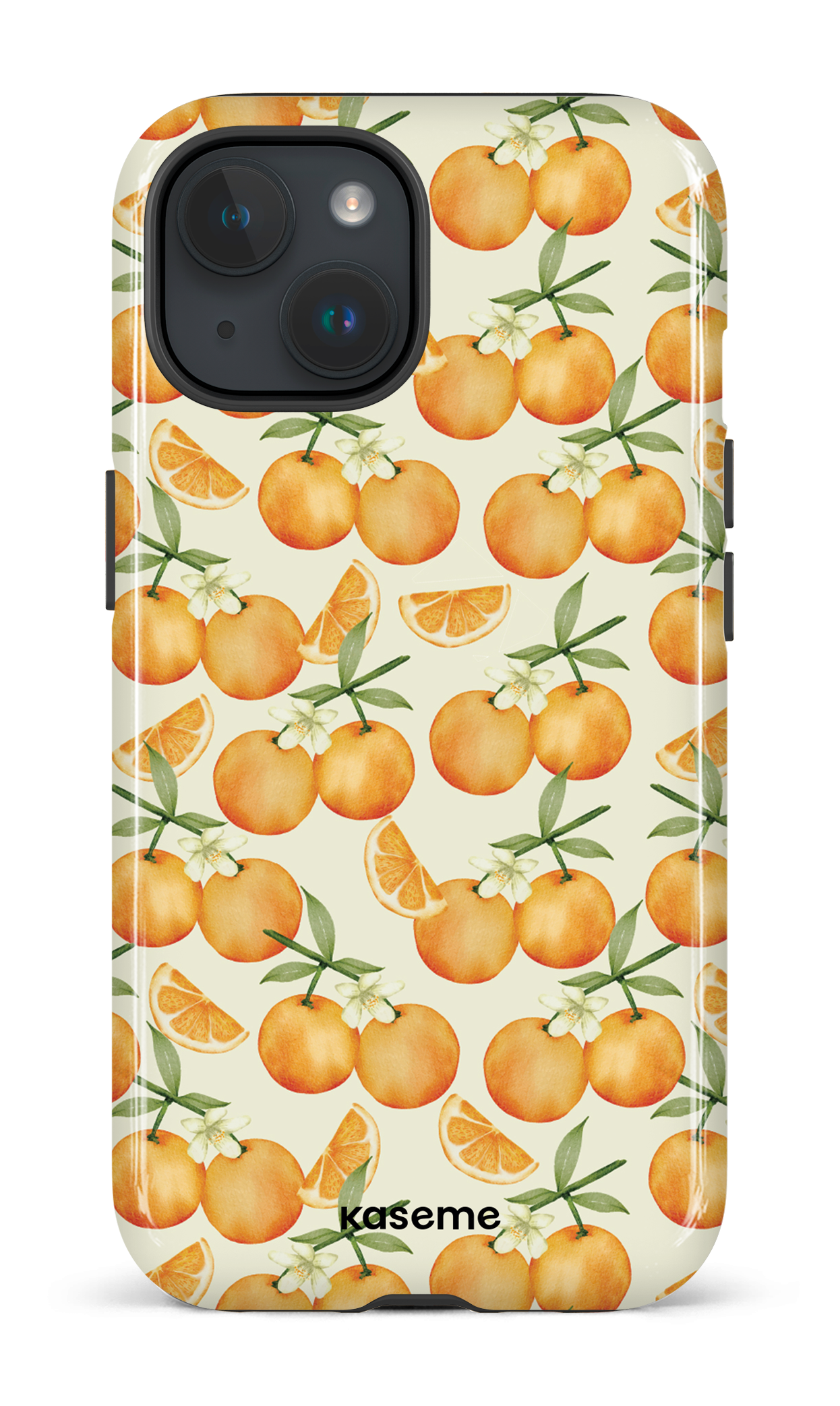 iPhone 15 Tough (Gloss) Tangerine -