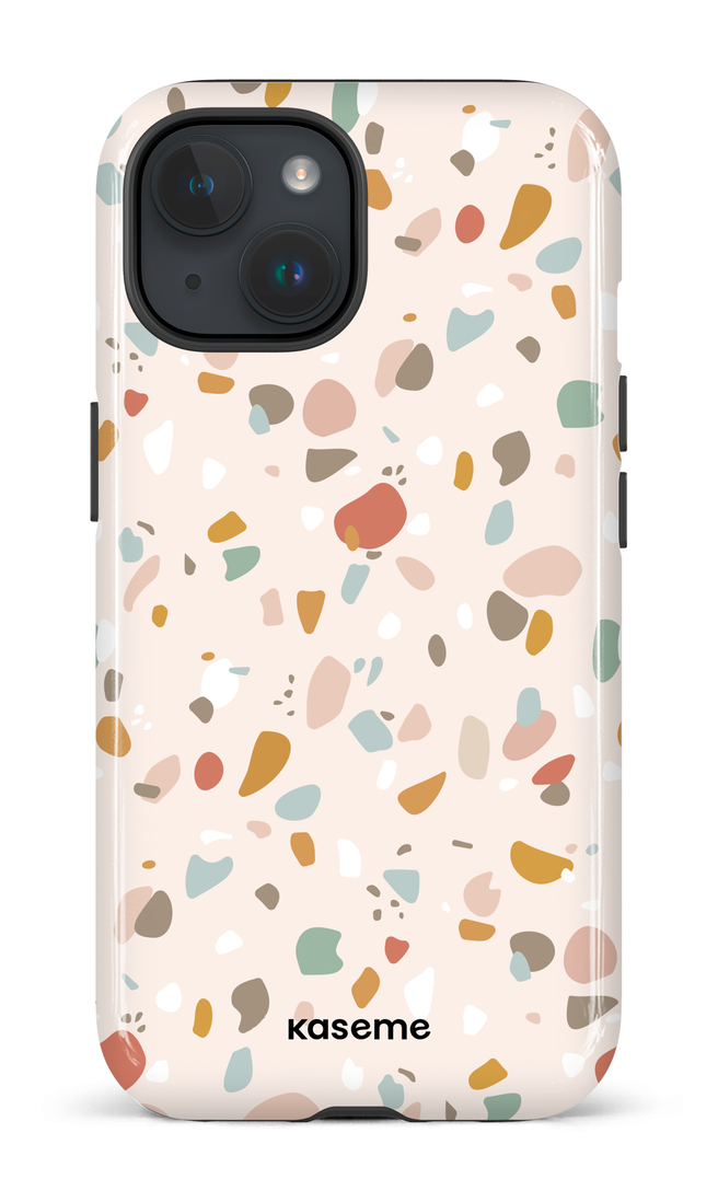 iPhone 15 Tough (Gloss) Terrazzo -