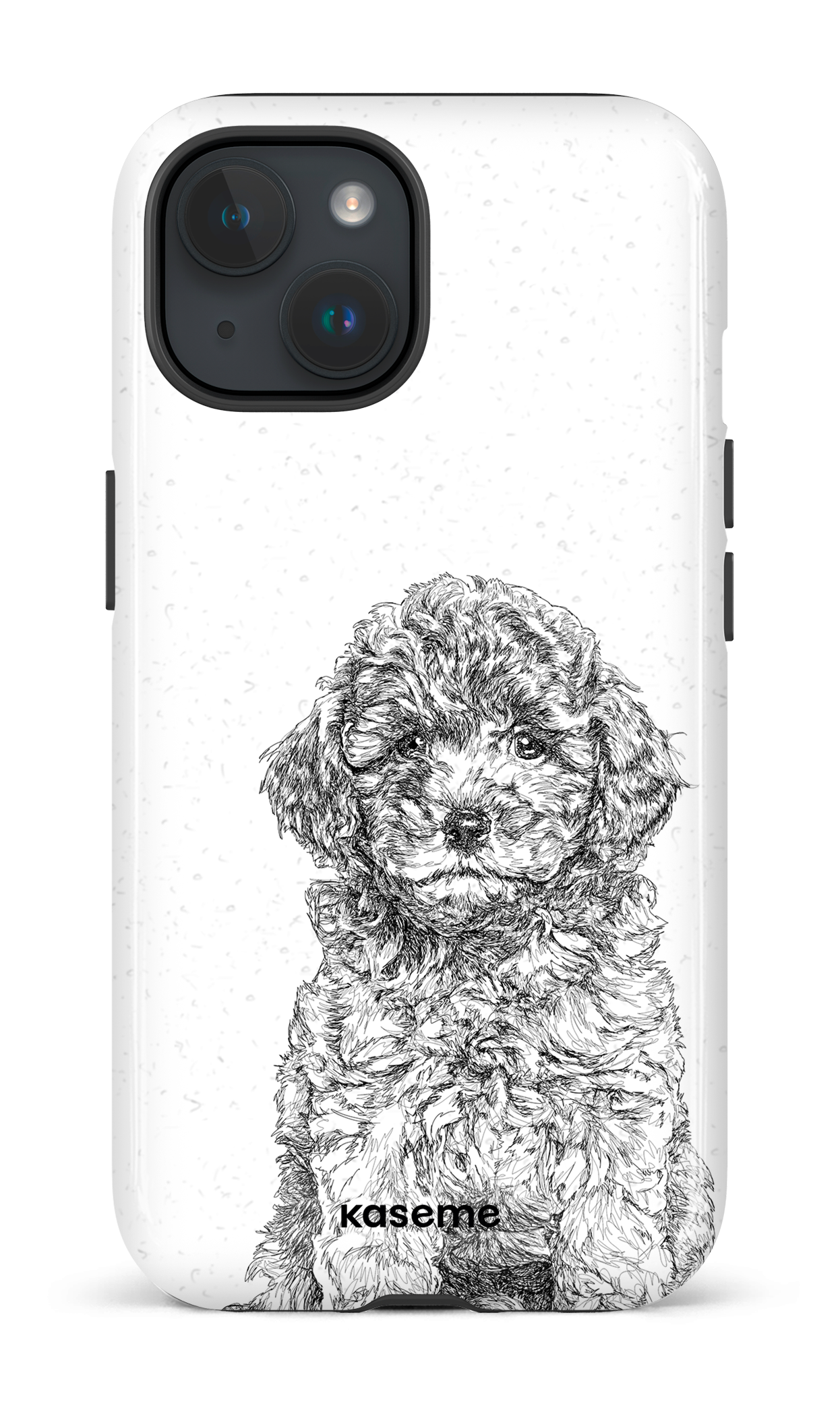 iPhone 15 Tough (Gloss) Toy Poodle -