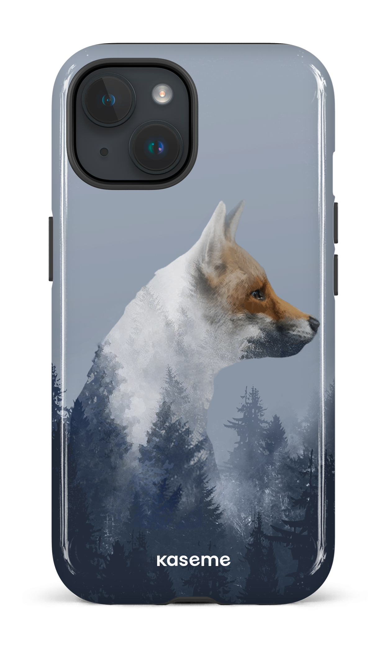 iPhone 15 Tough (Gloss) Wise Fox -