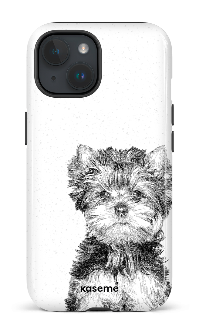 iPhone 15 Tough (Gloss) Yorkshire Terrier -