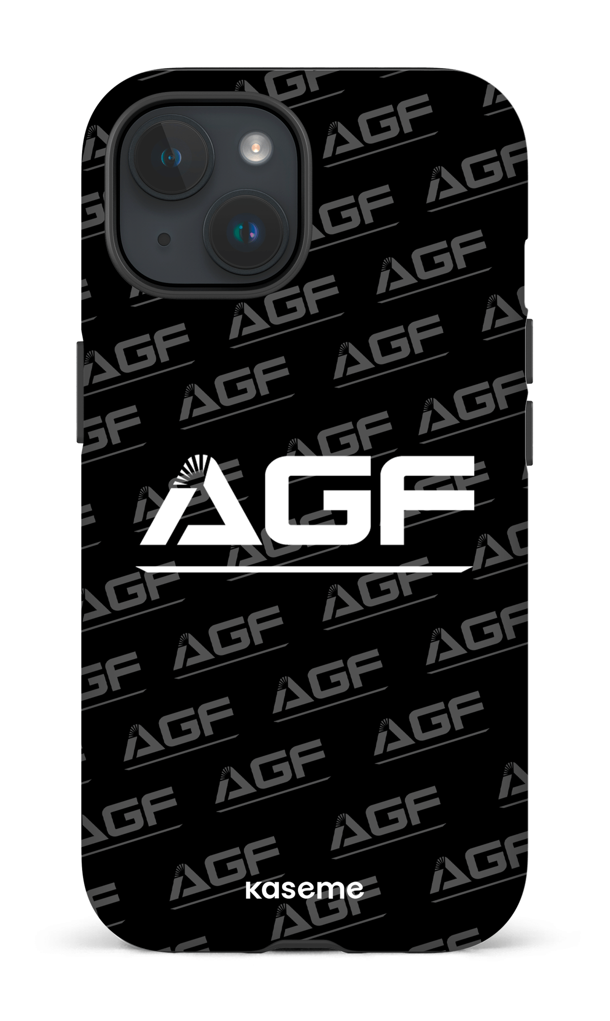 iPhone 15 Tough (Matte) AGF Noir -