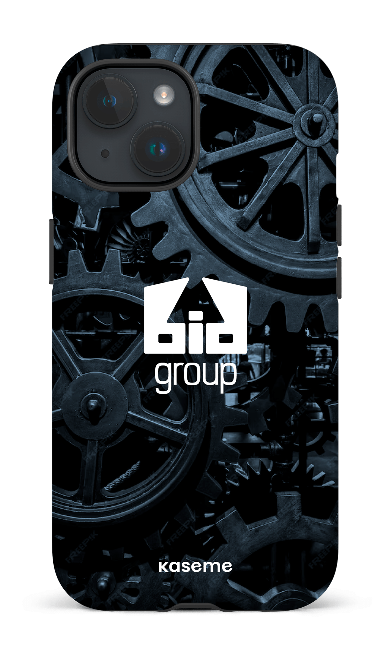 iPhone 15 Tough (Matte) BID Group Gears -