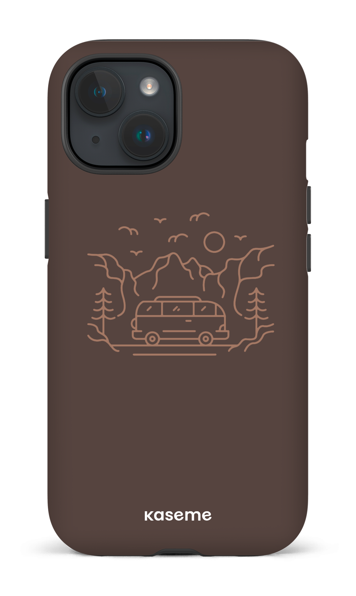 iPhone 15 Tough (Matte) Camp Life Mocha -