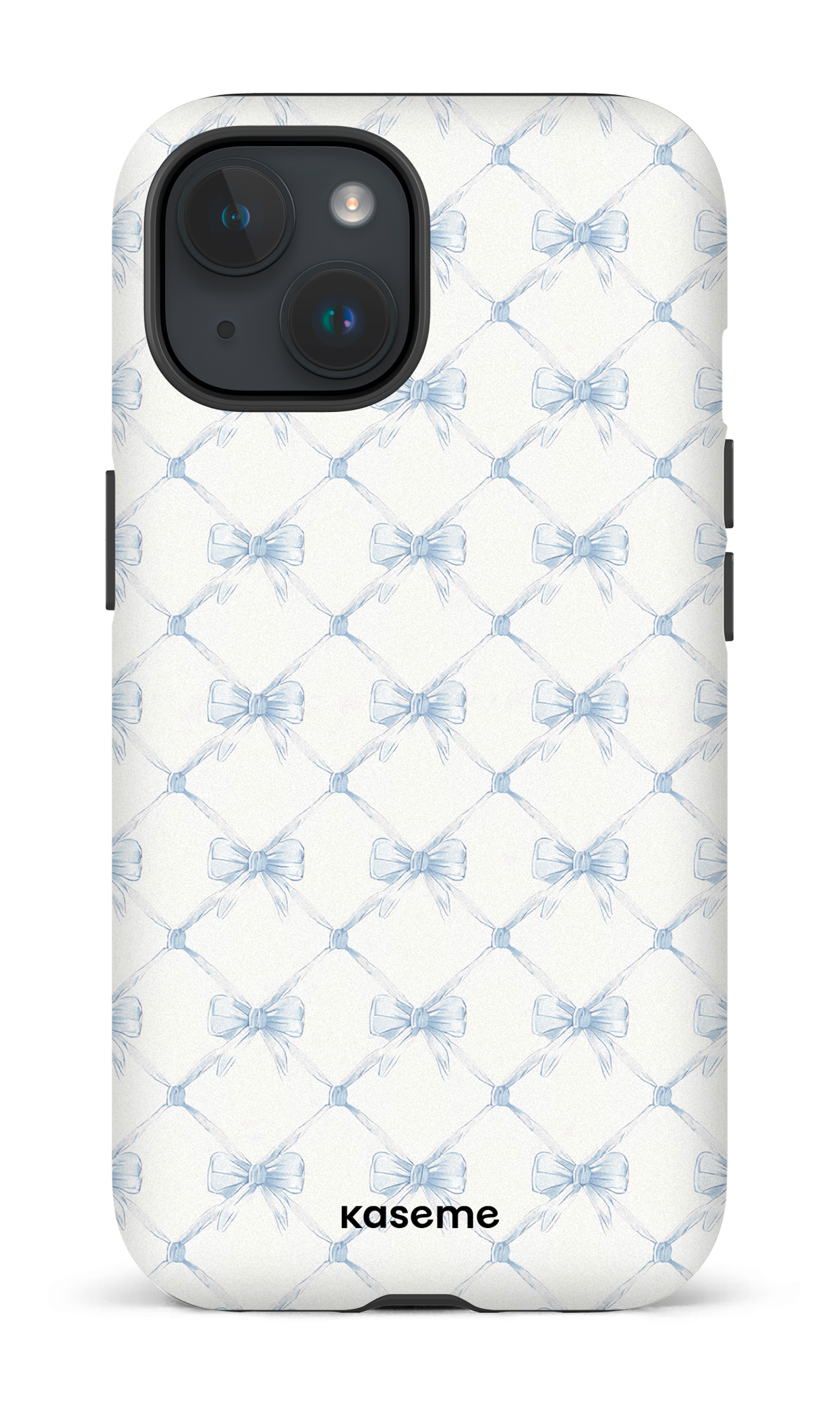 iPhone 15 Tough (Matte) Coquette Blue -