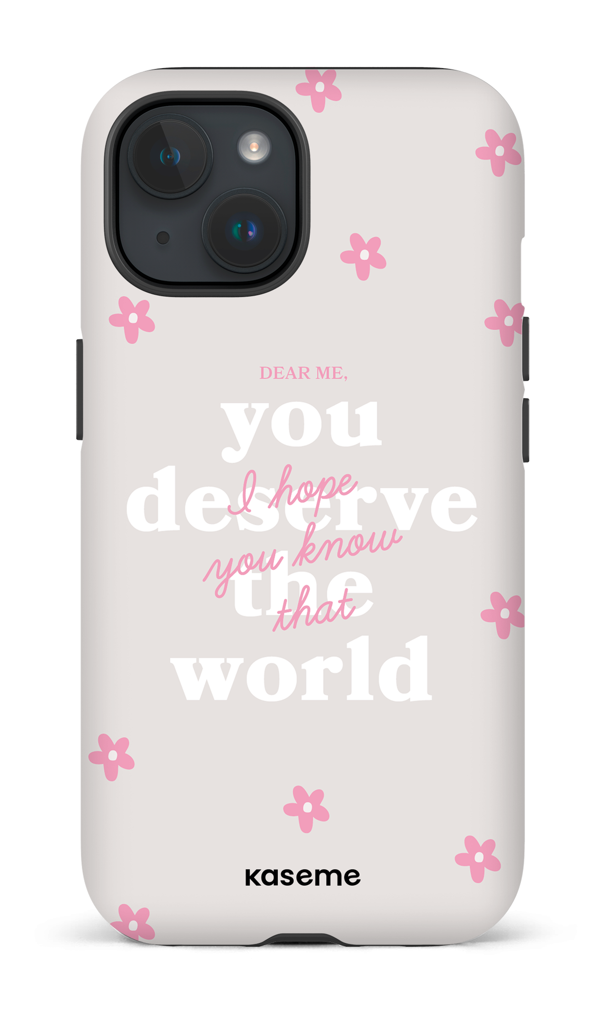 iPhone 15 Tough (Matte) Dear Me Pink -