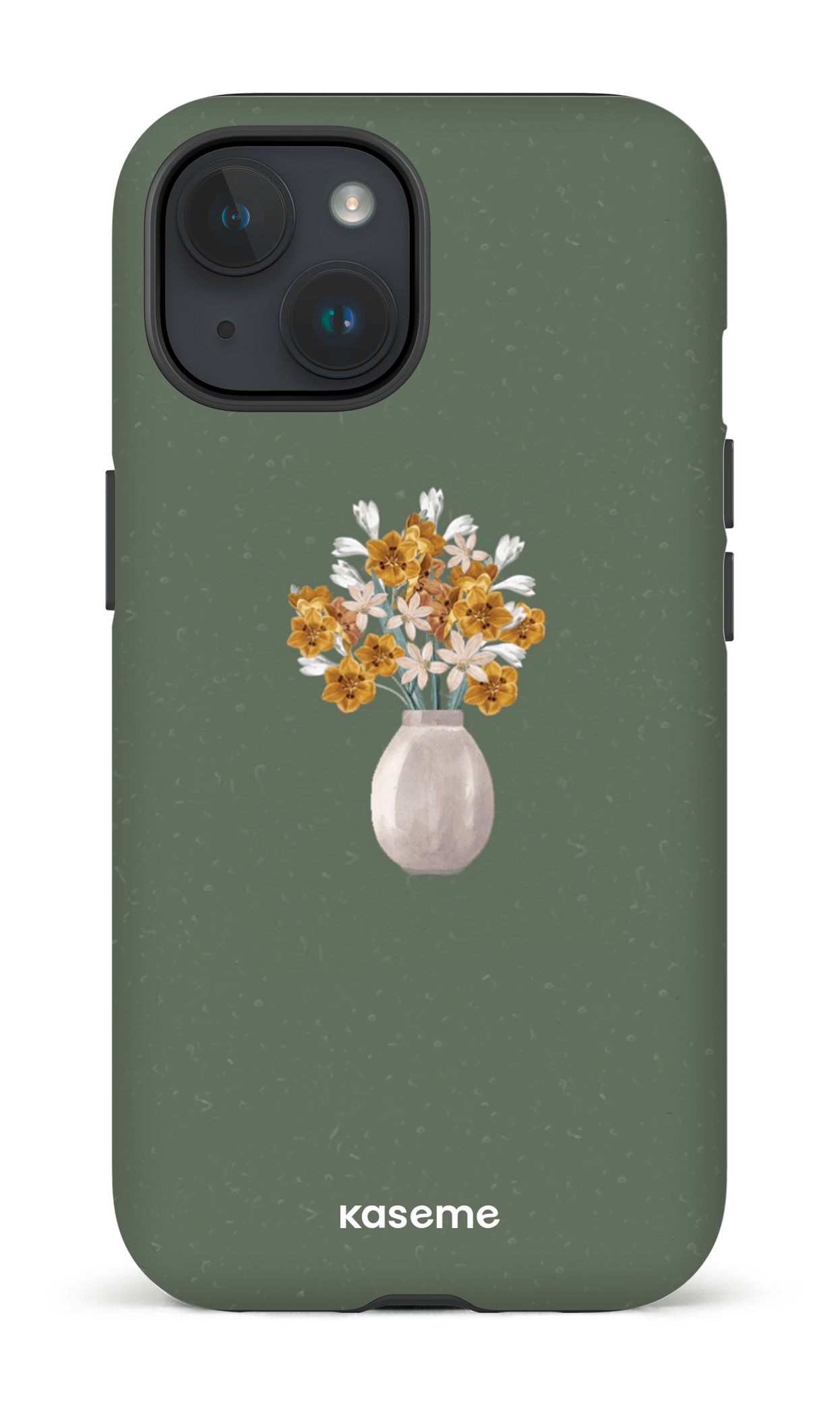 iPhone 15 Tough (Matte) Fall blooming green -