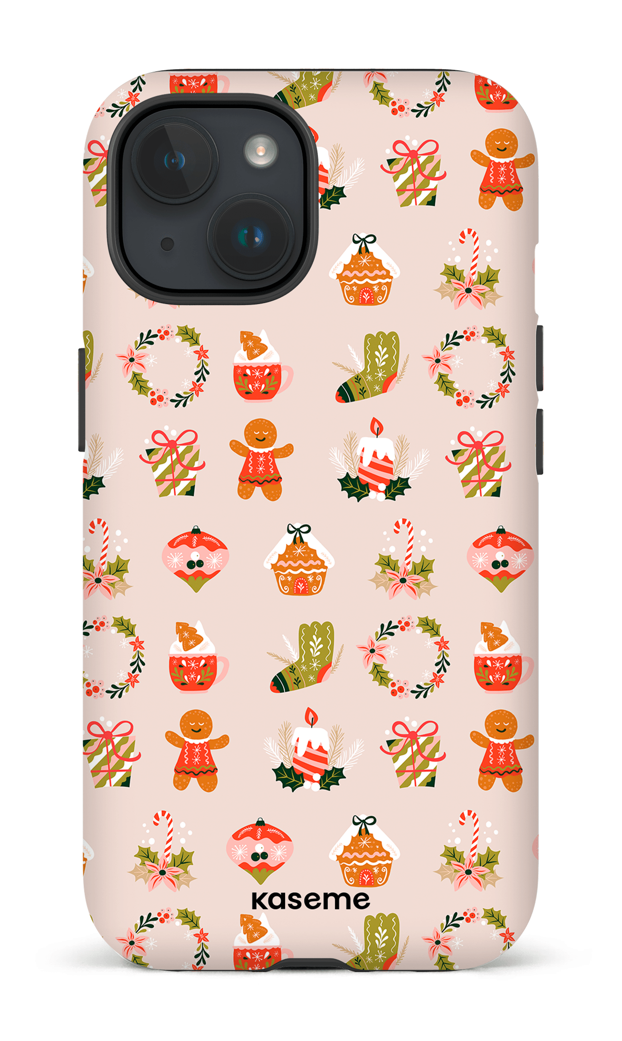 iPhone 15 Tough (Matte) Gingerbread -