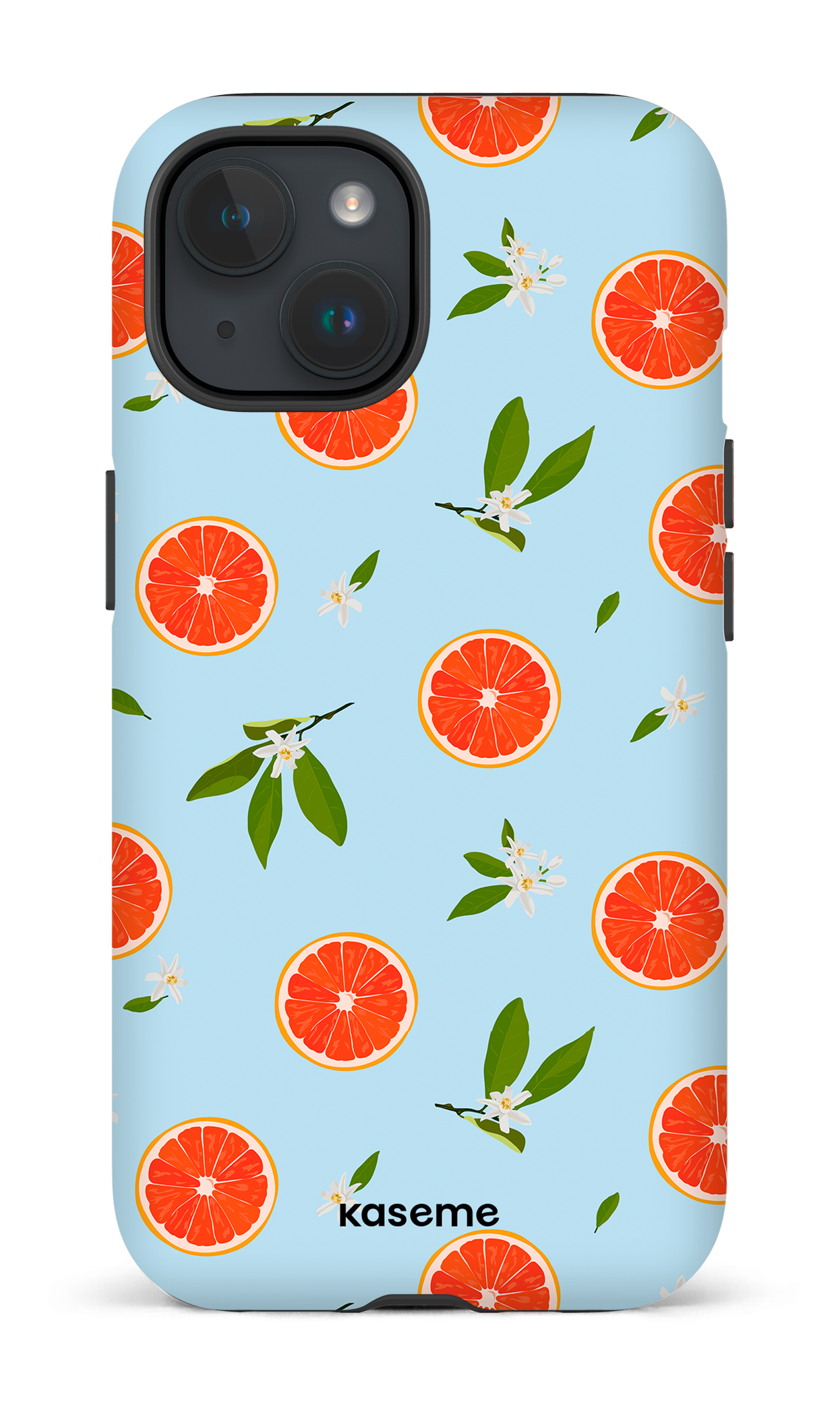 iPhone 15 Tough (Matte) Grapefruit -