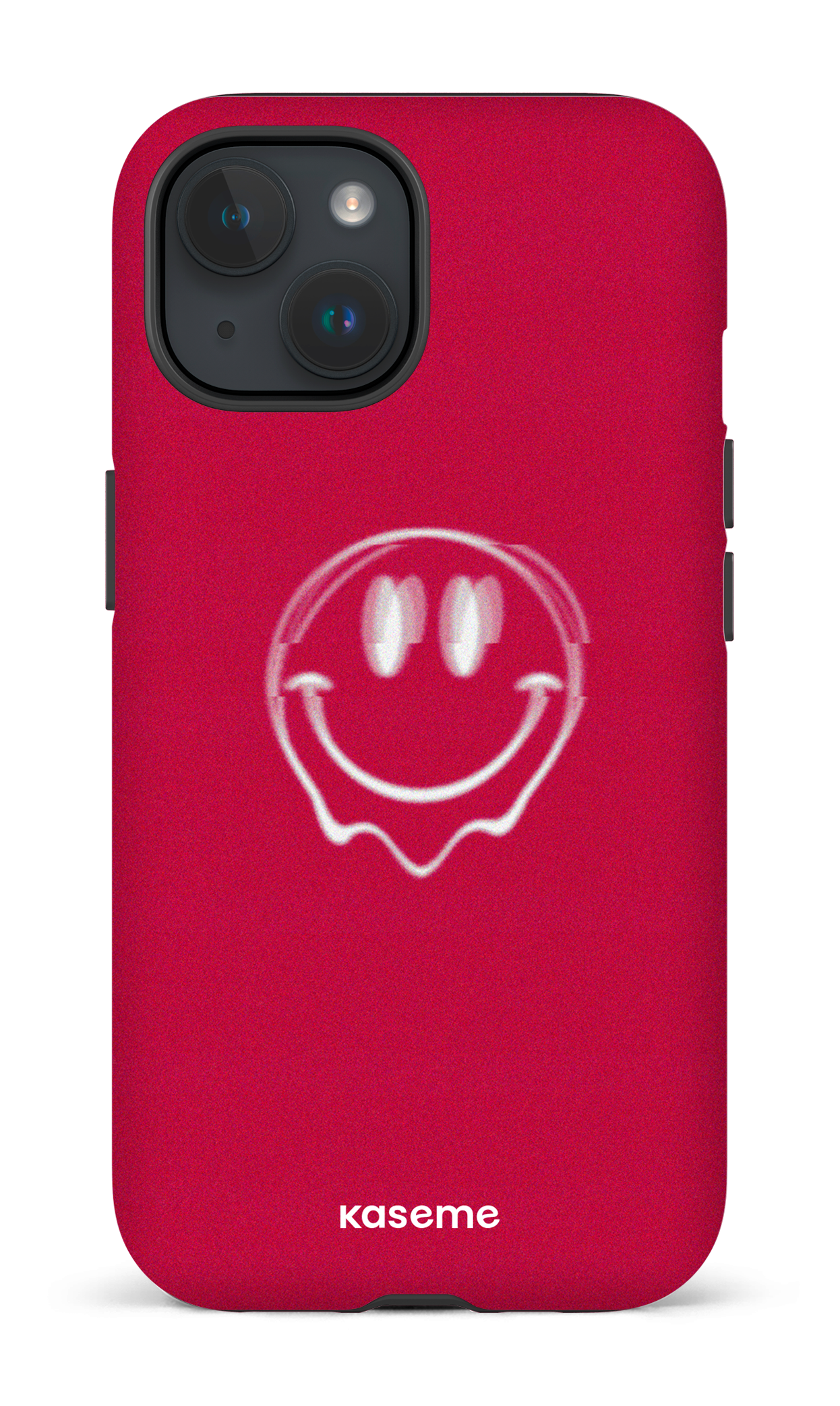 iPhone 15 Tough (Matte) Grin magenta -