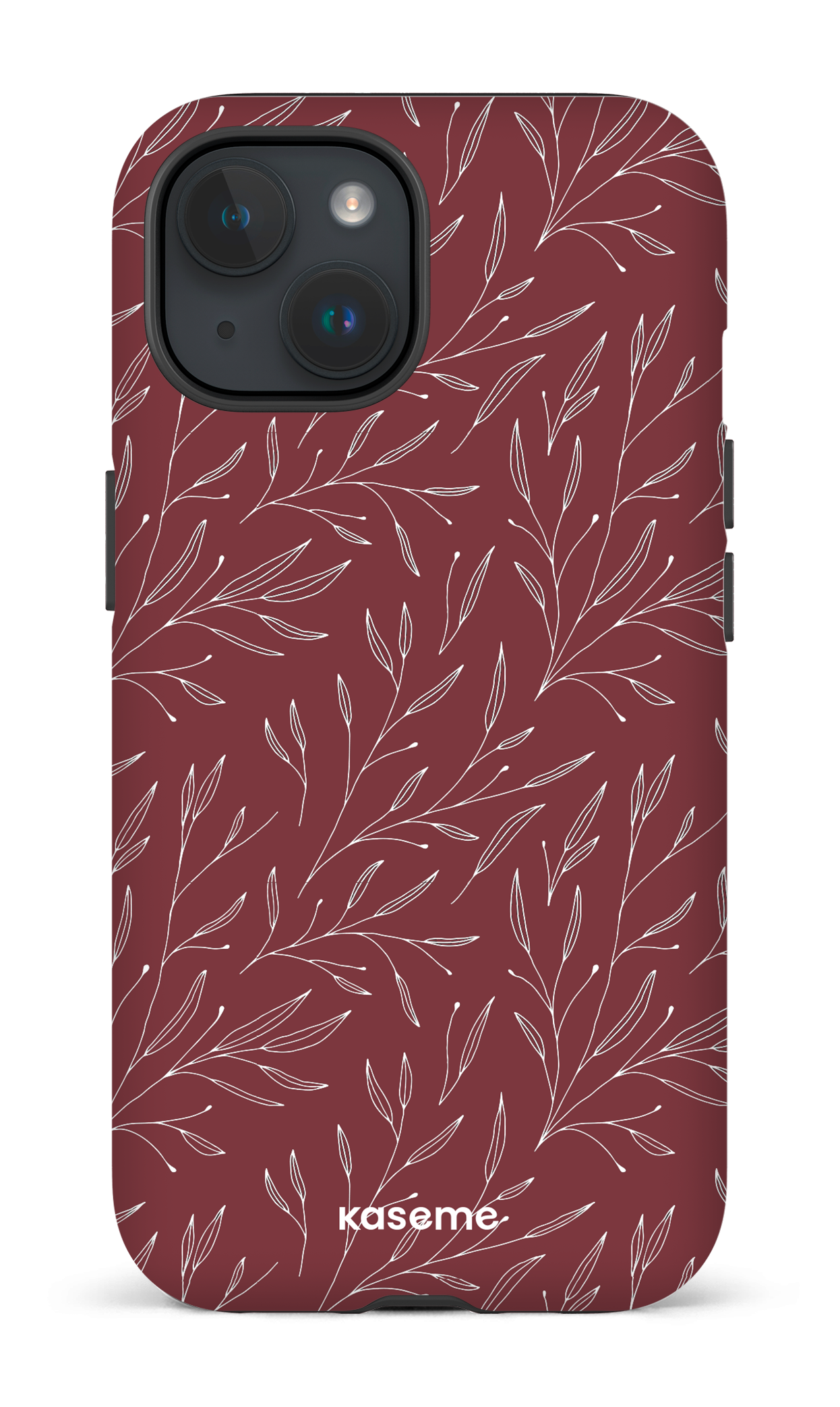 iPhone 15 Tough (Matte) Hibiscus Red -