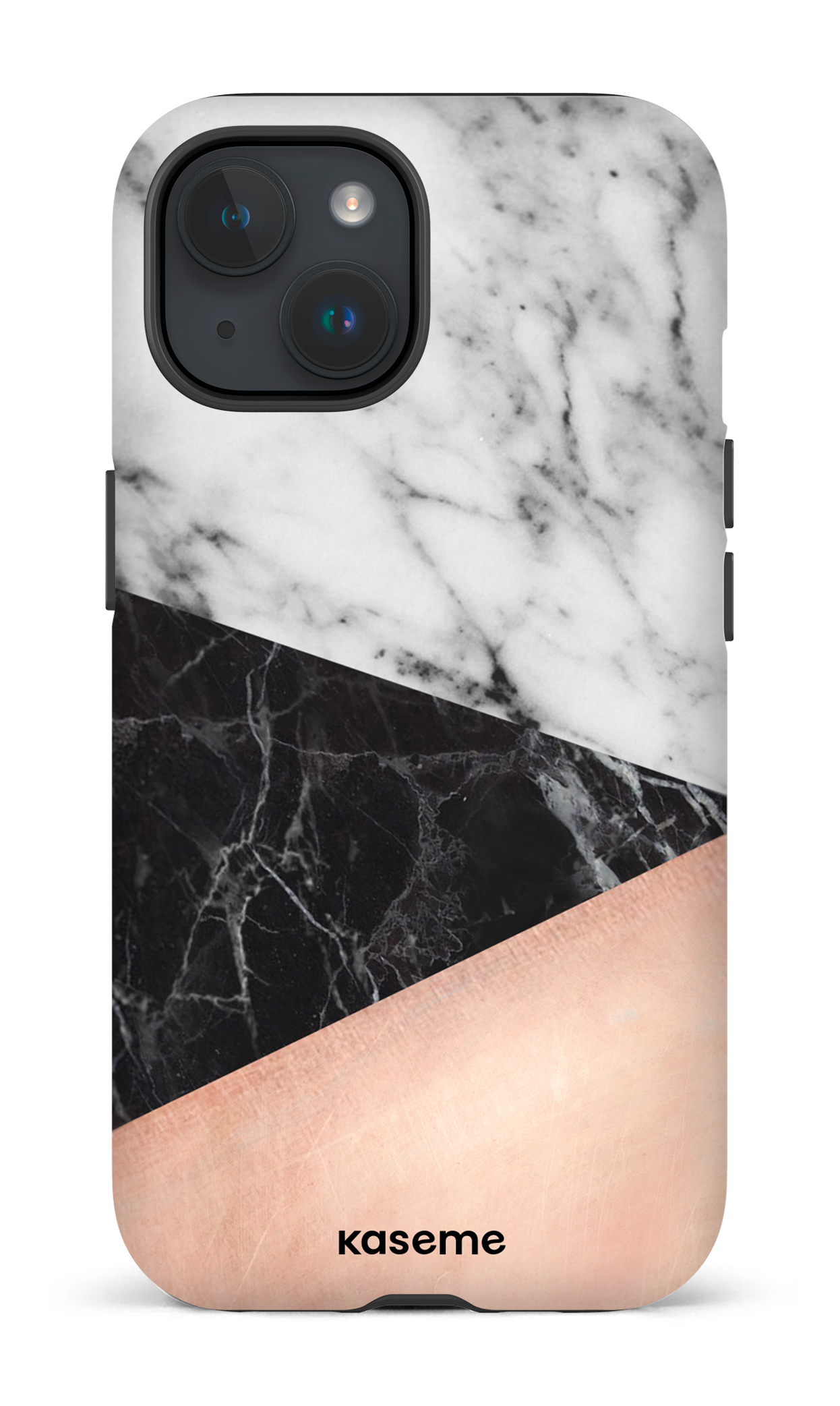 iPhone 15 Tough (Matte) Marble Love -