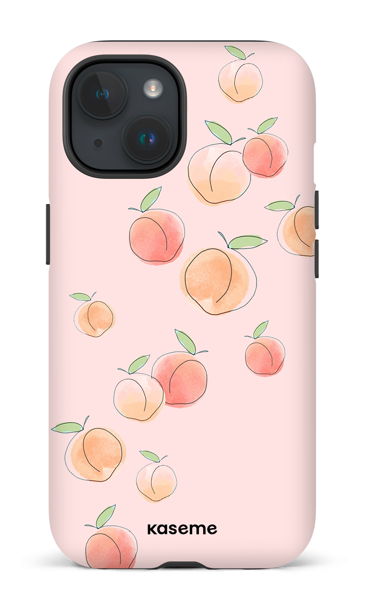 iPhone 15 Tough (Matte) Peachy pink -