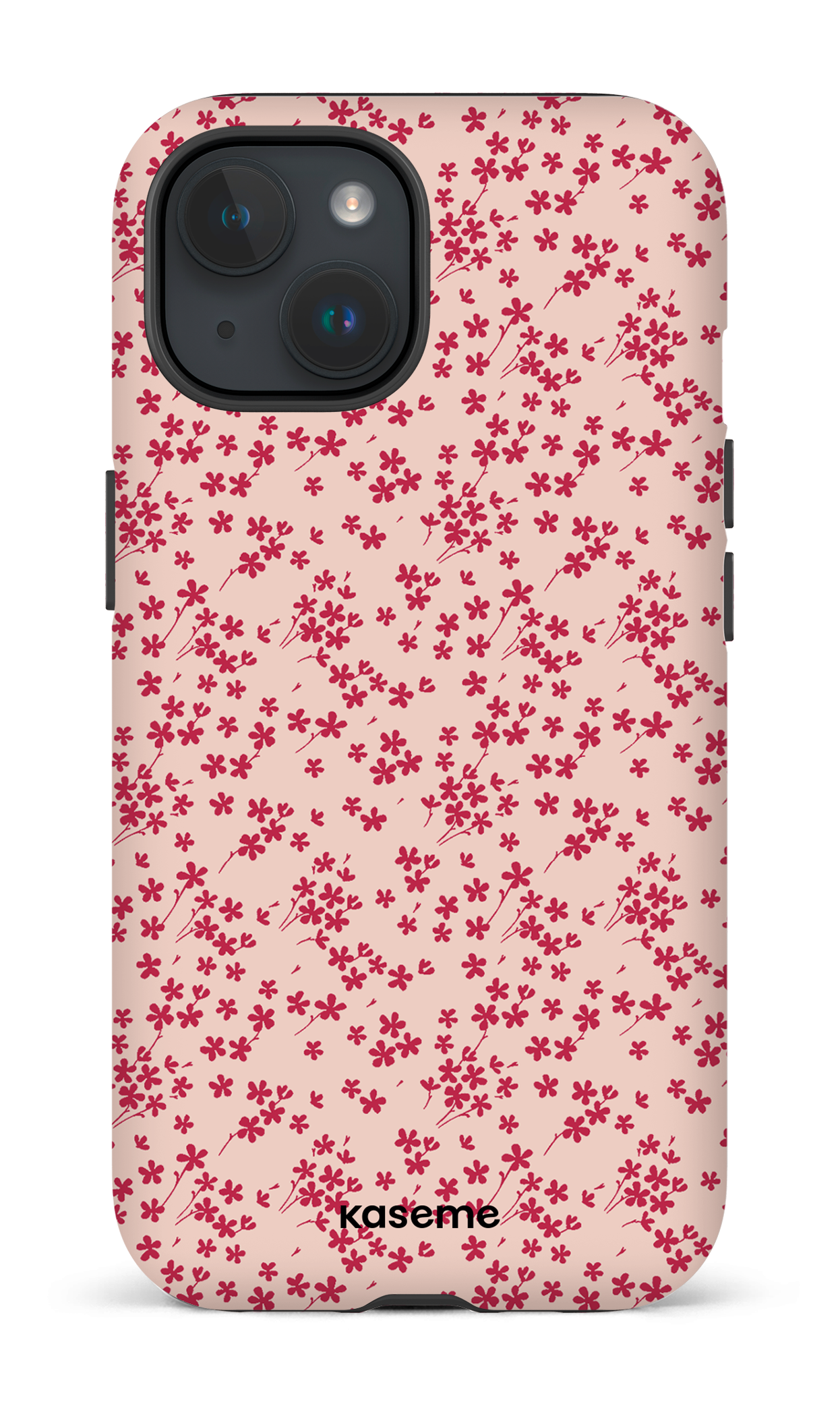 iPhone 15 Tough (Matte) Posy light magenta -