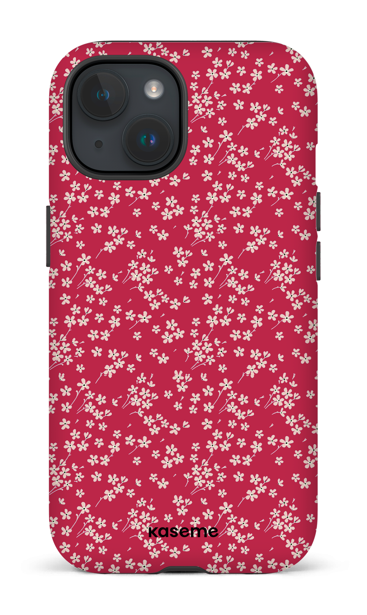 iPhone 15 Tough (Matte) Posy magenta -