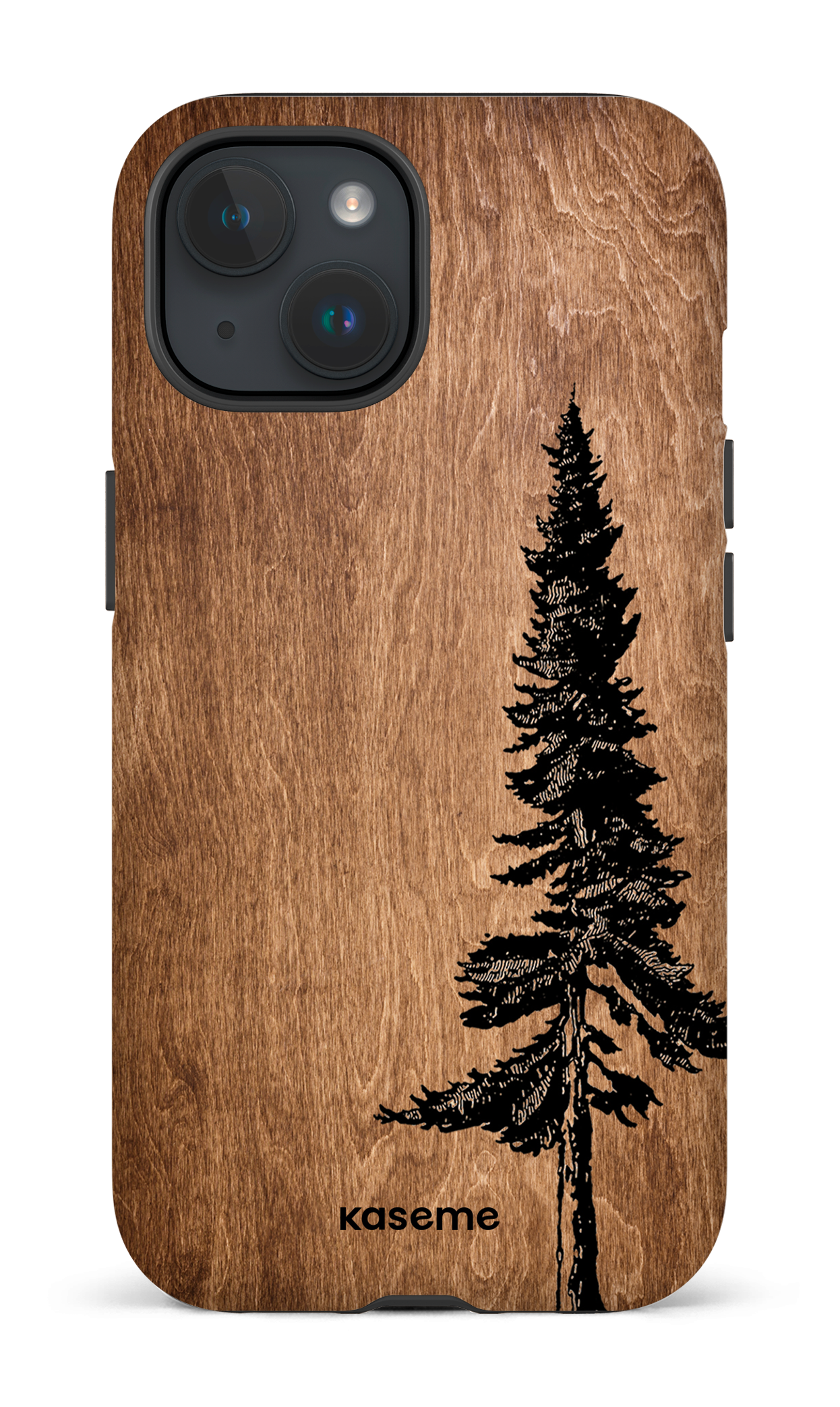 iPhone 15 Tough (Matte) Roots Brown -