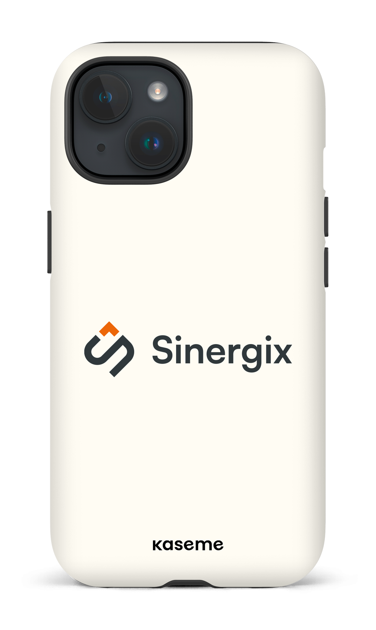 iPhone 15 Tough (Matte) Sinergix Blanc -