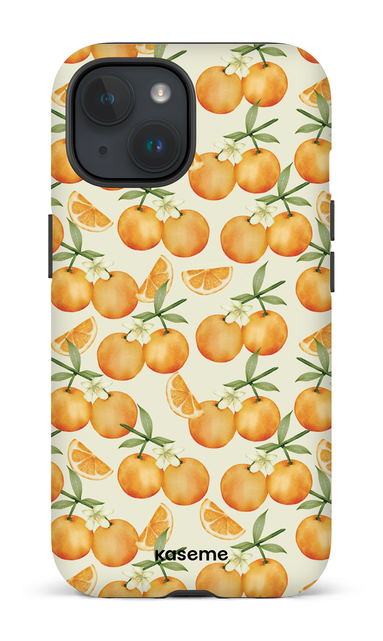 iPhone 15 Tough (Matte) Tangerine -