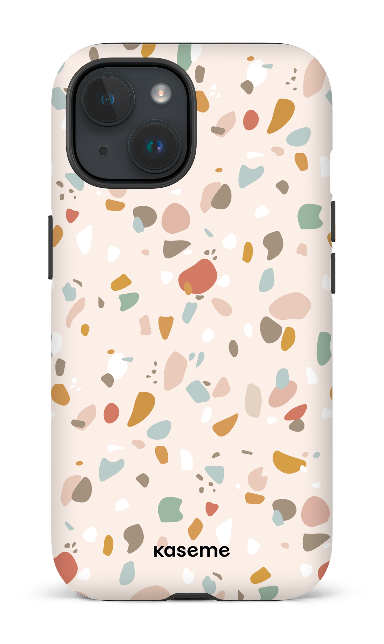 iPhone 15 Tough (Matte) Terrazzo -