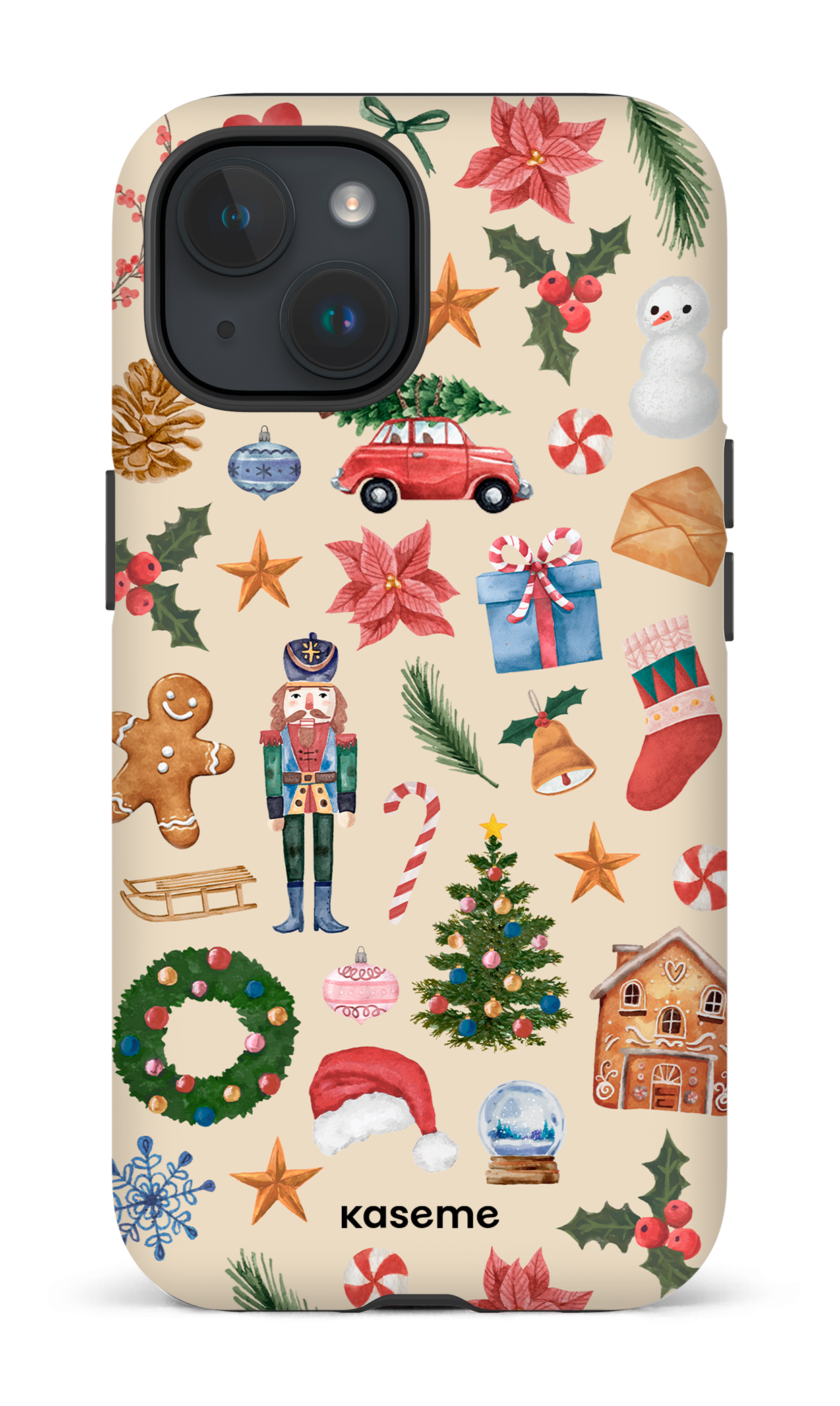 iPhone 15 Tough (Matte) Very Merry -