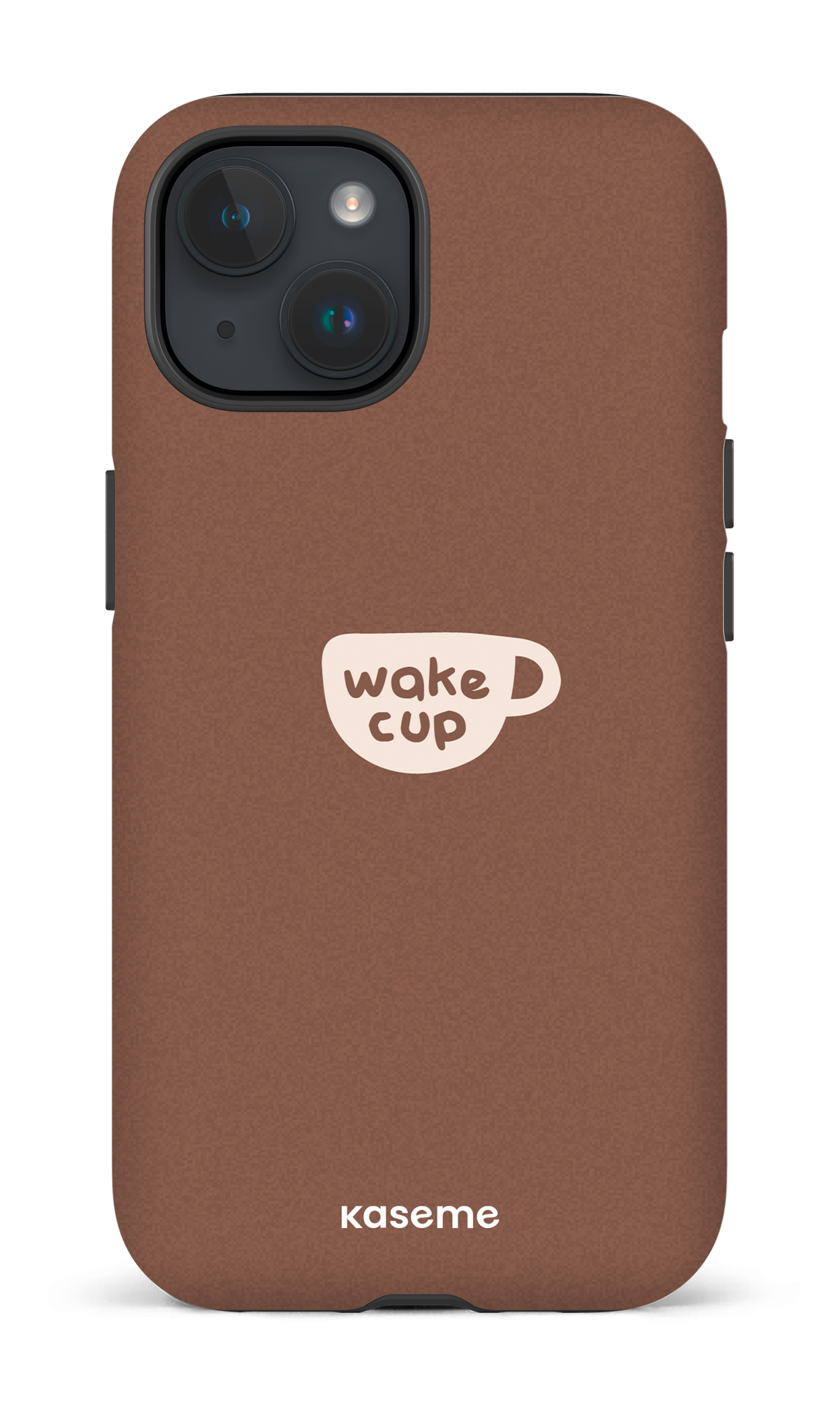 iPhone 15 Tough (Matte) Wake Cup -