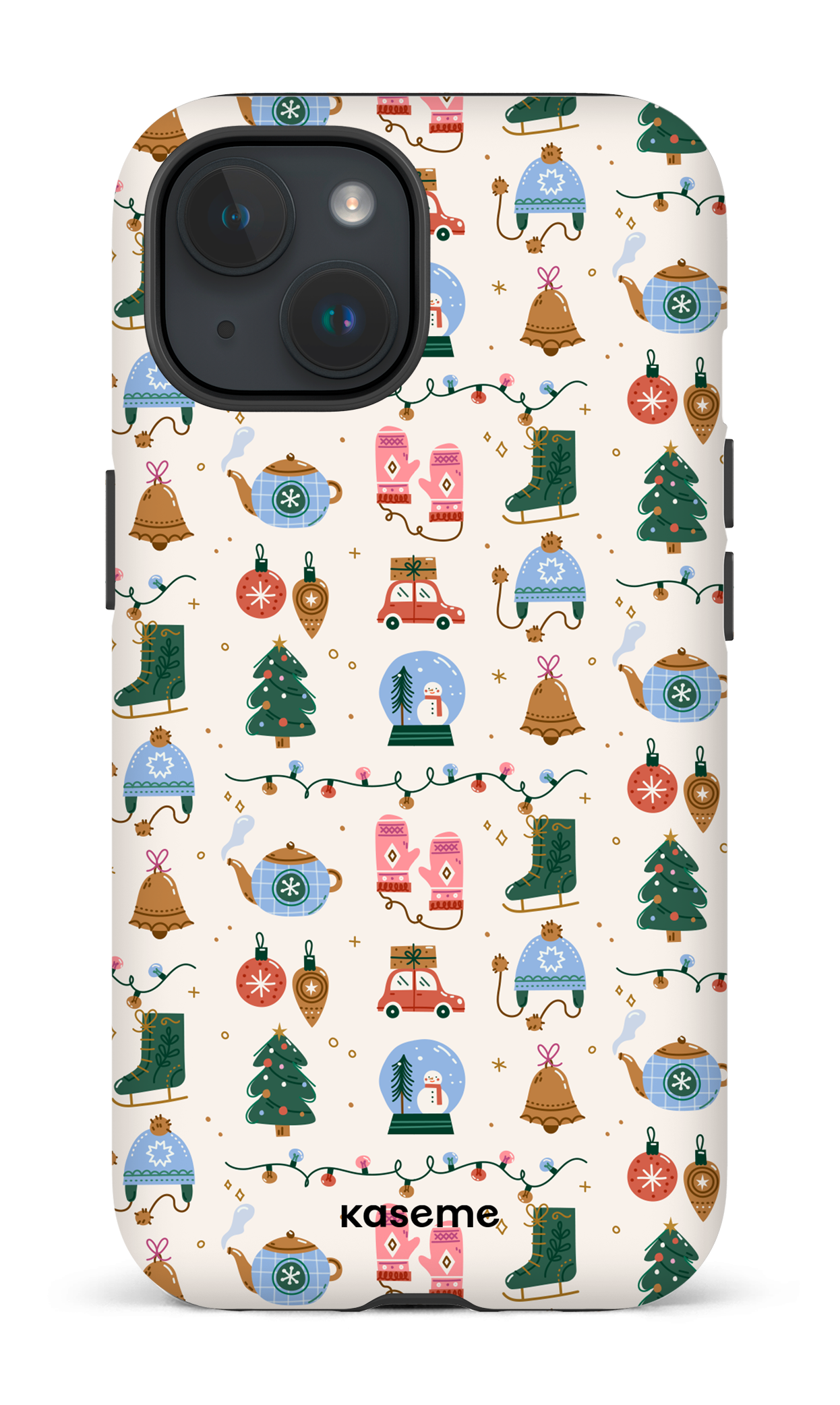 iPhone 15 Tough (Matte) Wintry Magic -