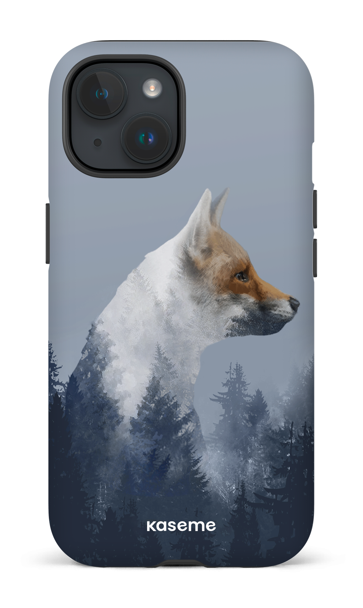 iPhone 15 Tough (Matte) Wise Fox -