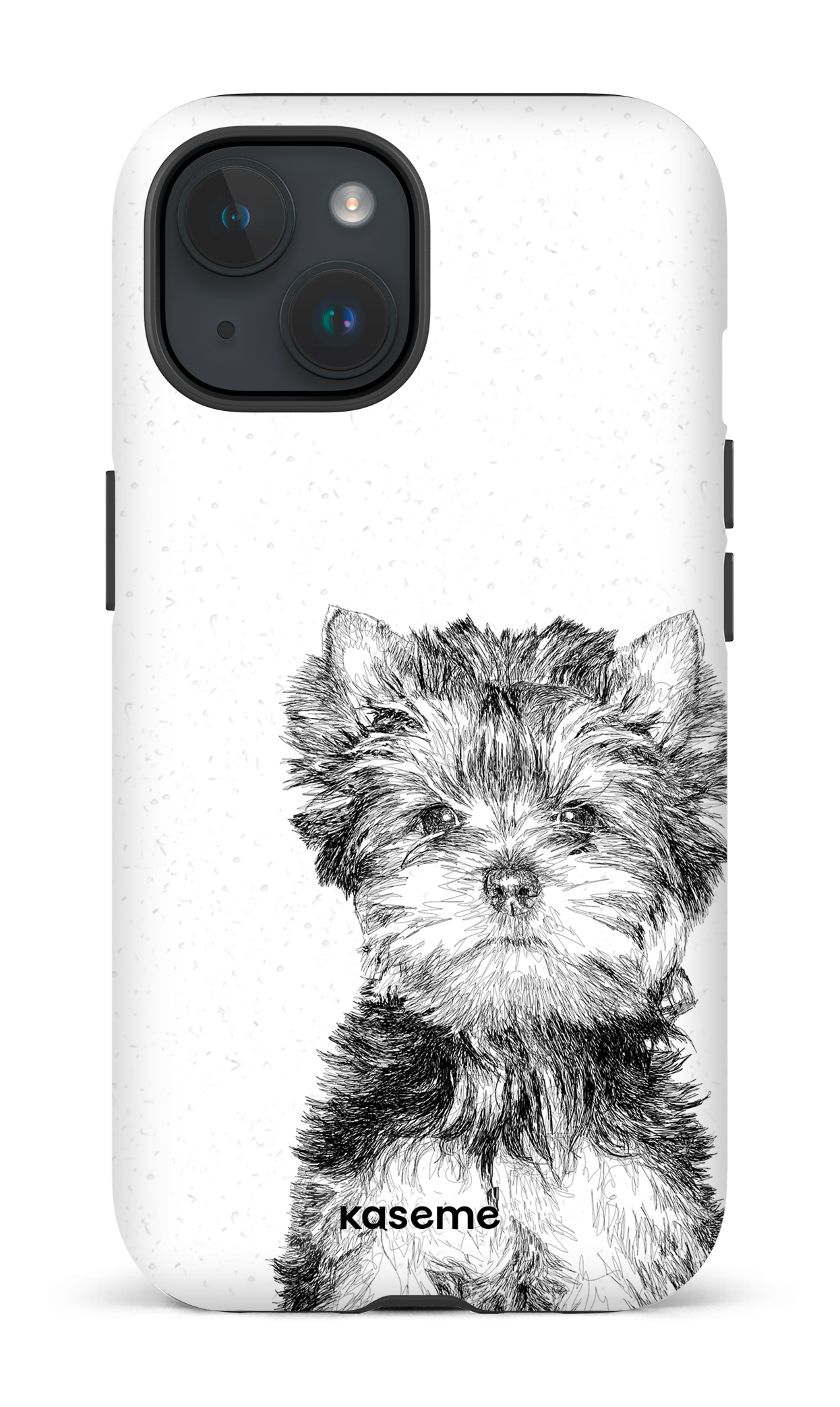 iPhone 15 Tough (Matte) Yorkshire Terrier -