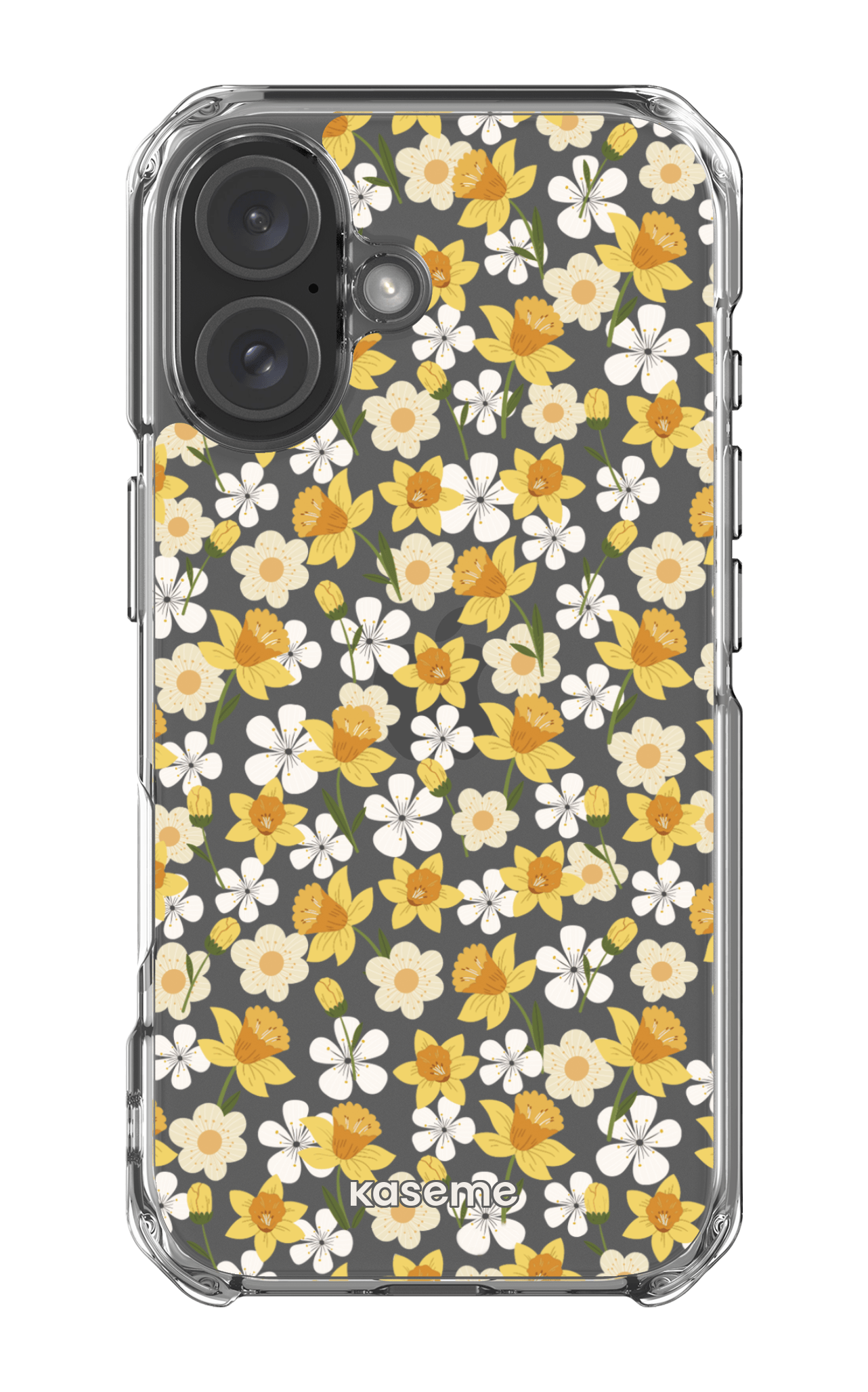 iPhone 16 Clear Case Daffodil Clear Case -