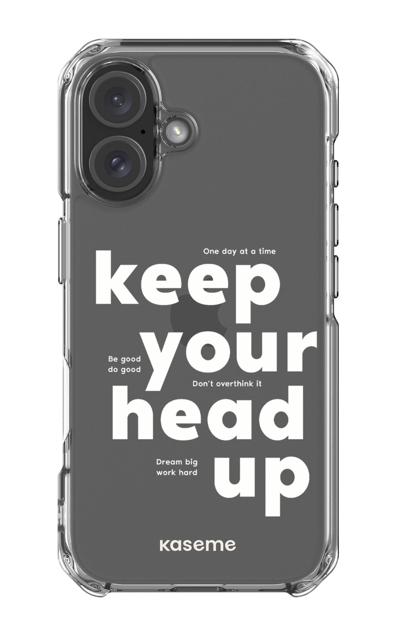 iPhone 16 Clear Case Mindset Clear Case -