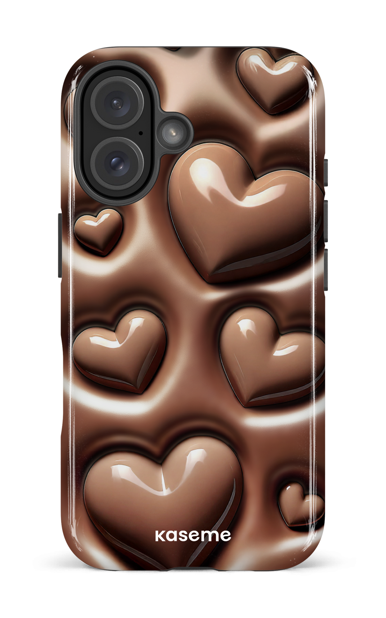 iPhone 16 Impact Case Choco Kiss -