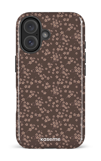 iPhone 16 Impact Case Posy Mocha -