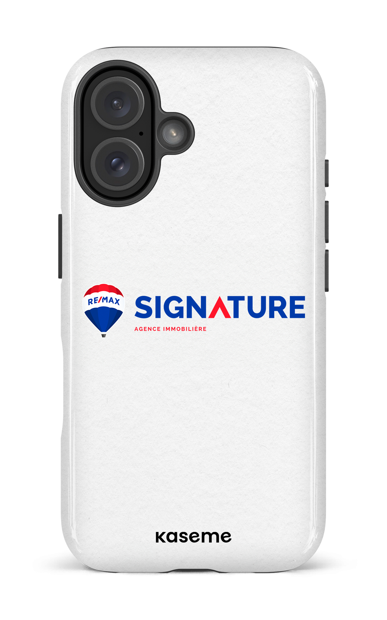 iPhone 16 Impact Case Remax Signature Blanc -