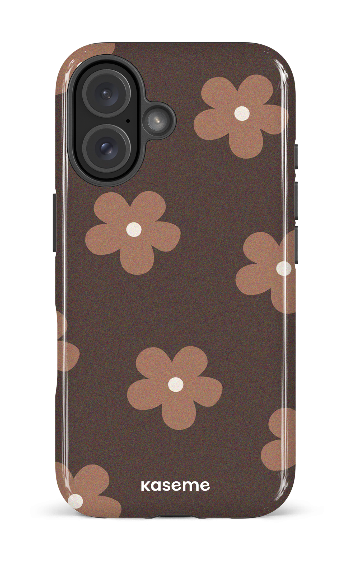 iPhone 16 Impact Case Woodstock Mocha -