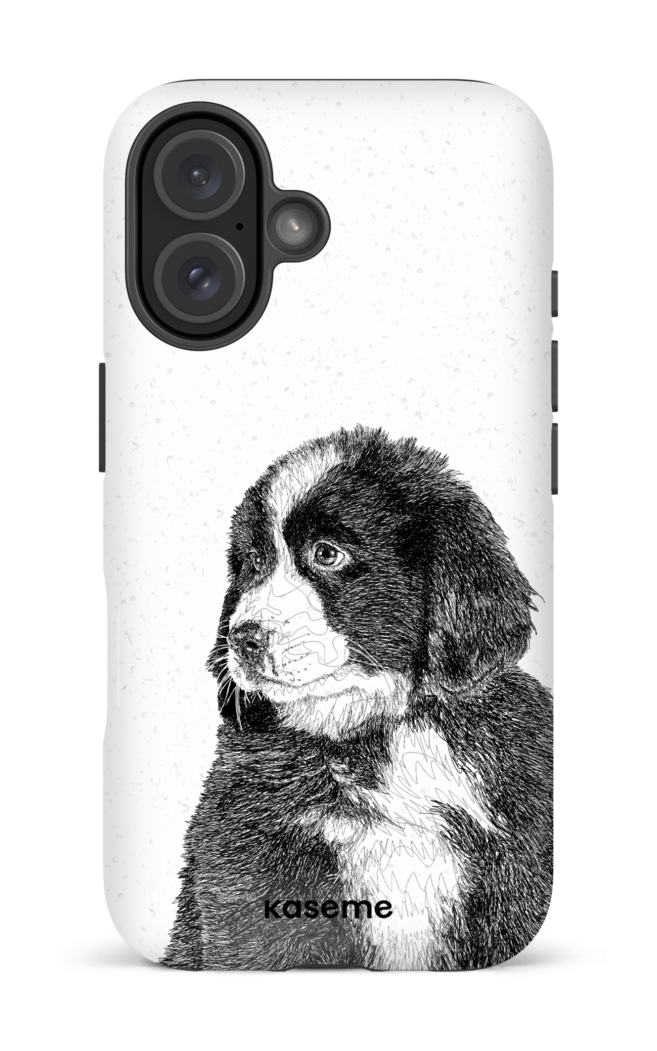 iPhone 16 Impact (Matte) Bernese Mountain Dog -