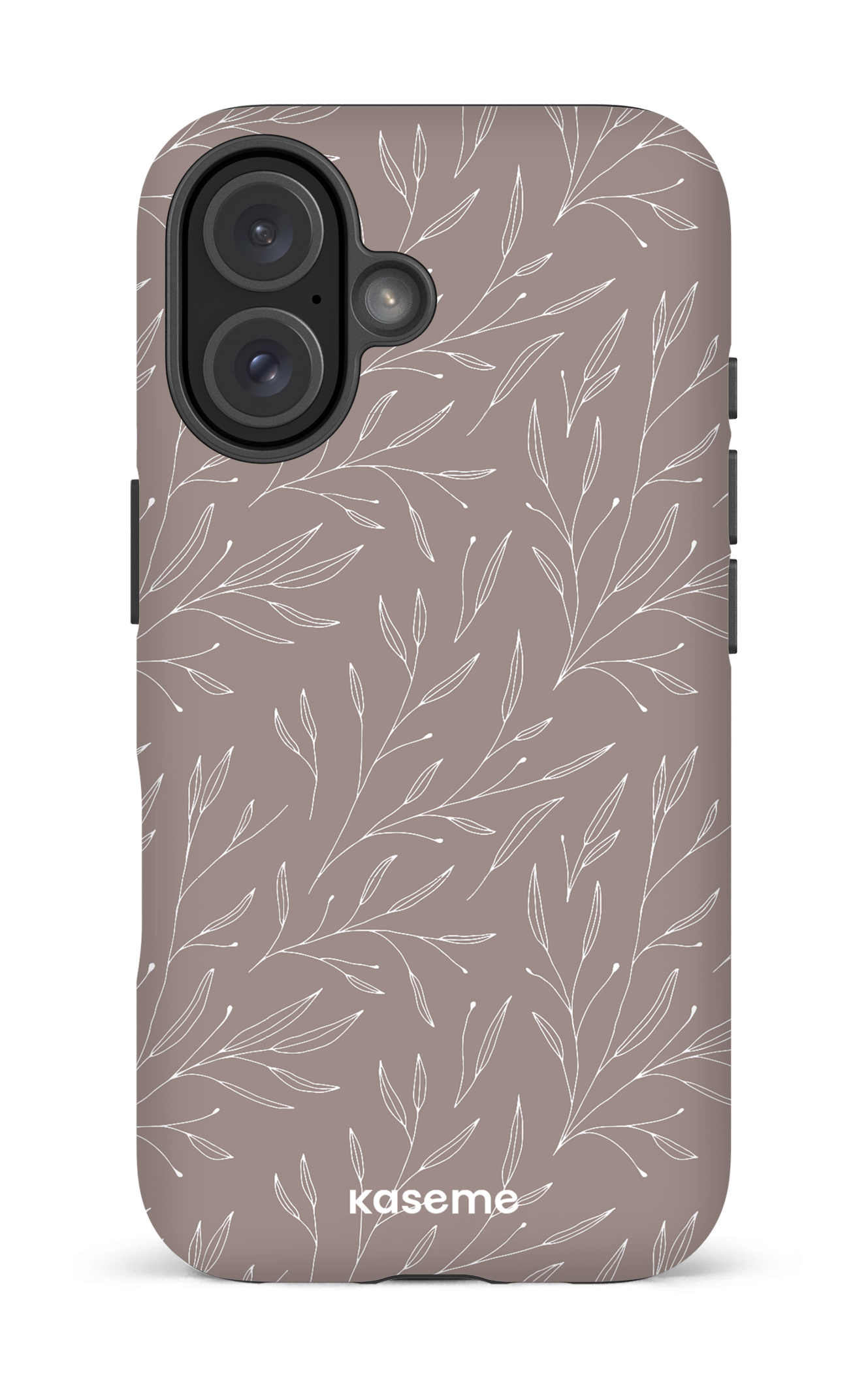 iPhone 16 Impact (Matte) Hibiscus Grey -