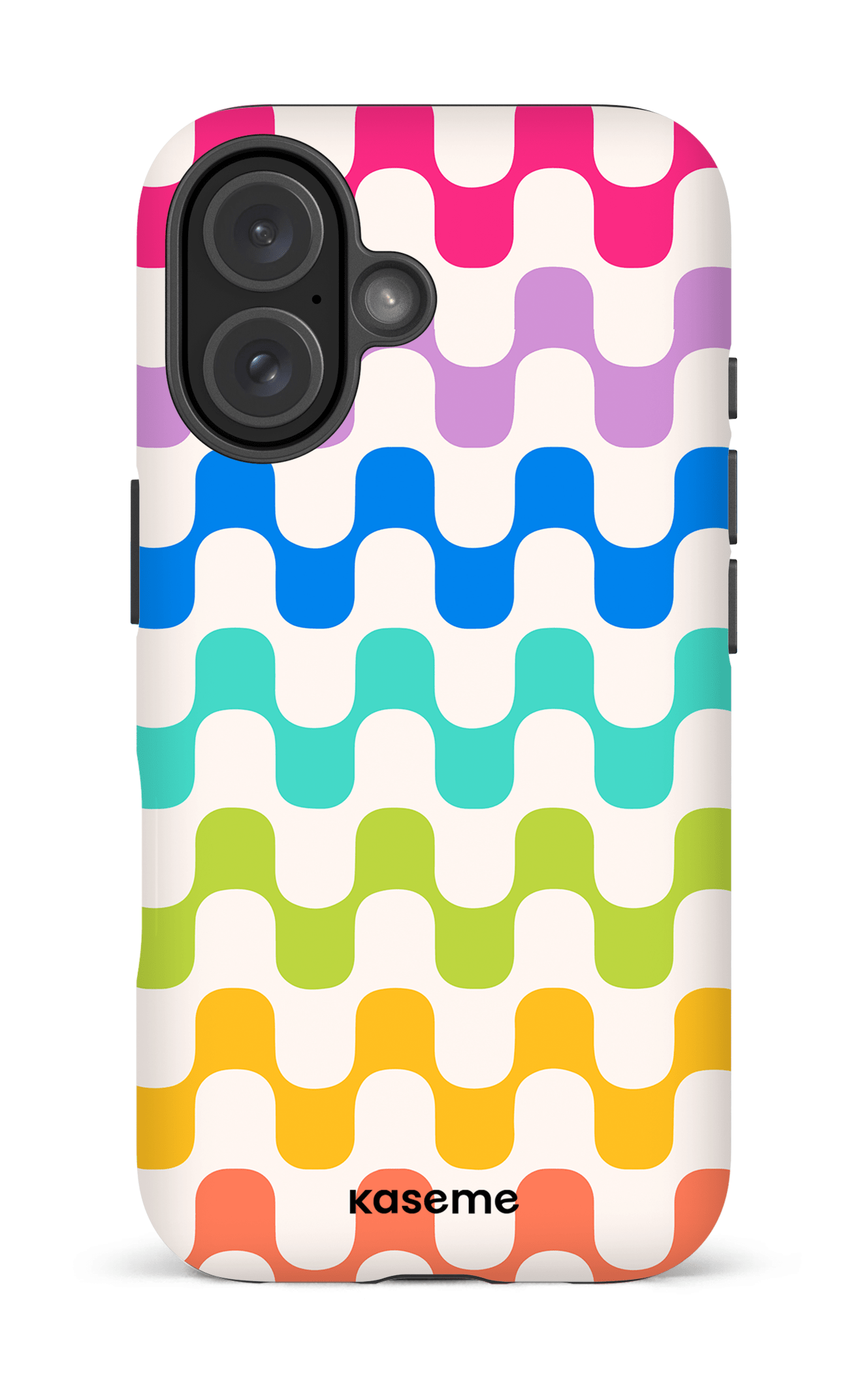 iPhone 16 Impact (Matte) Hippy Rainbow -