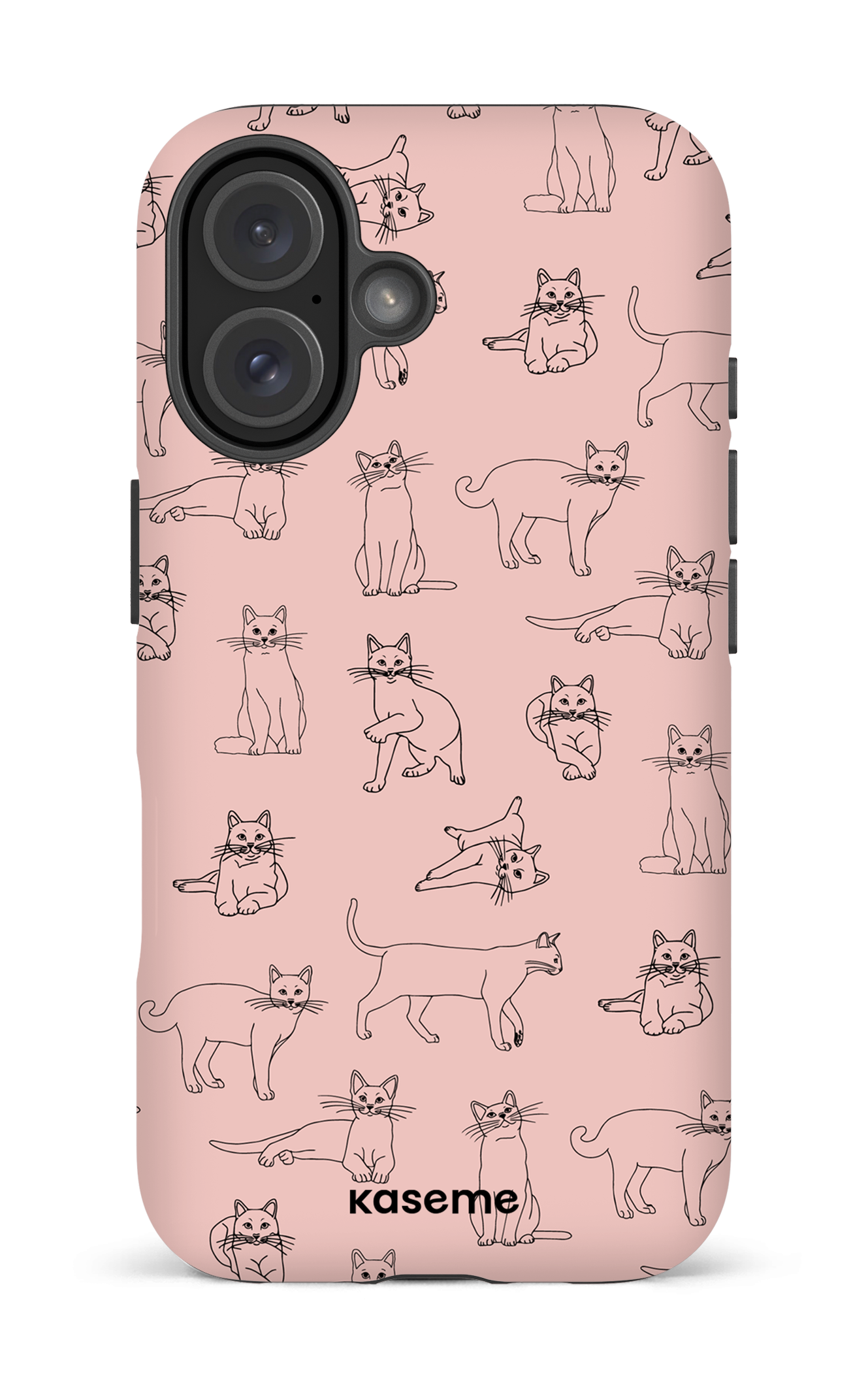 iPhone 16 Impact (Matte) Kitty pink -