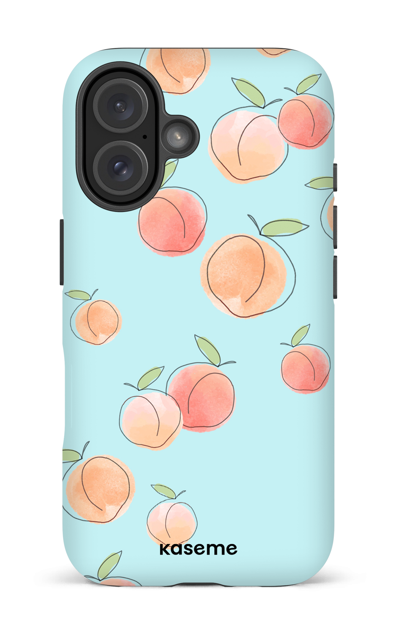 iPhone 16 Impact (Matte) Peachy Blue -