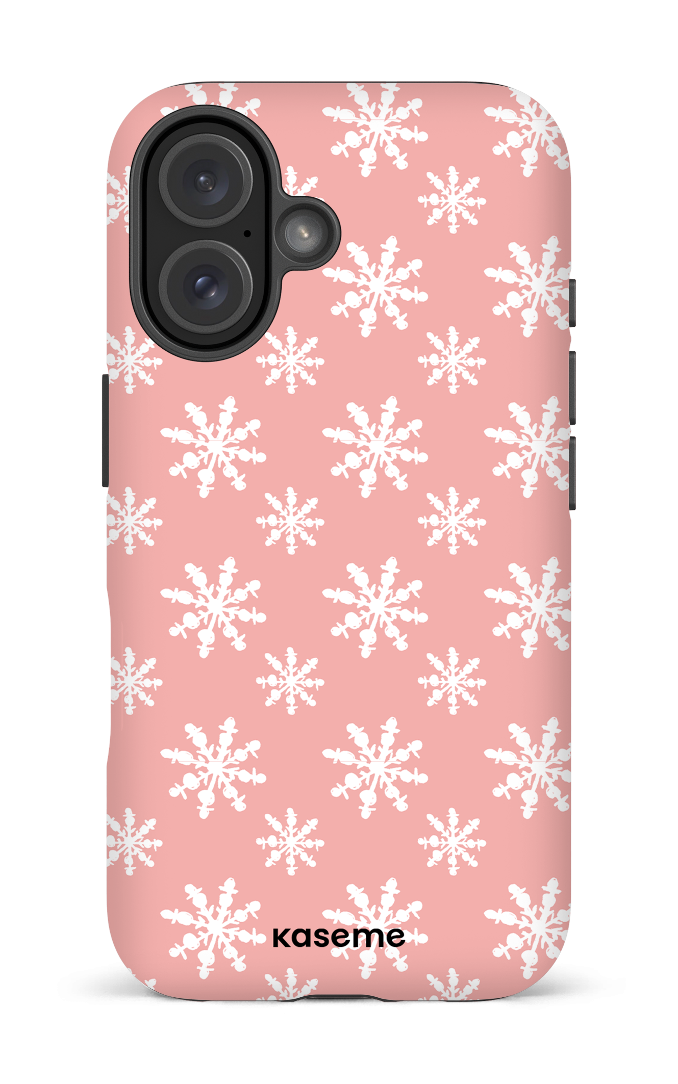 iPhone 16 Impact (Matte) Snowy Serenity pink -