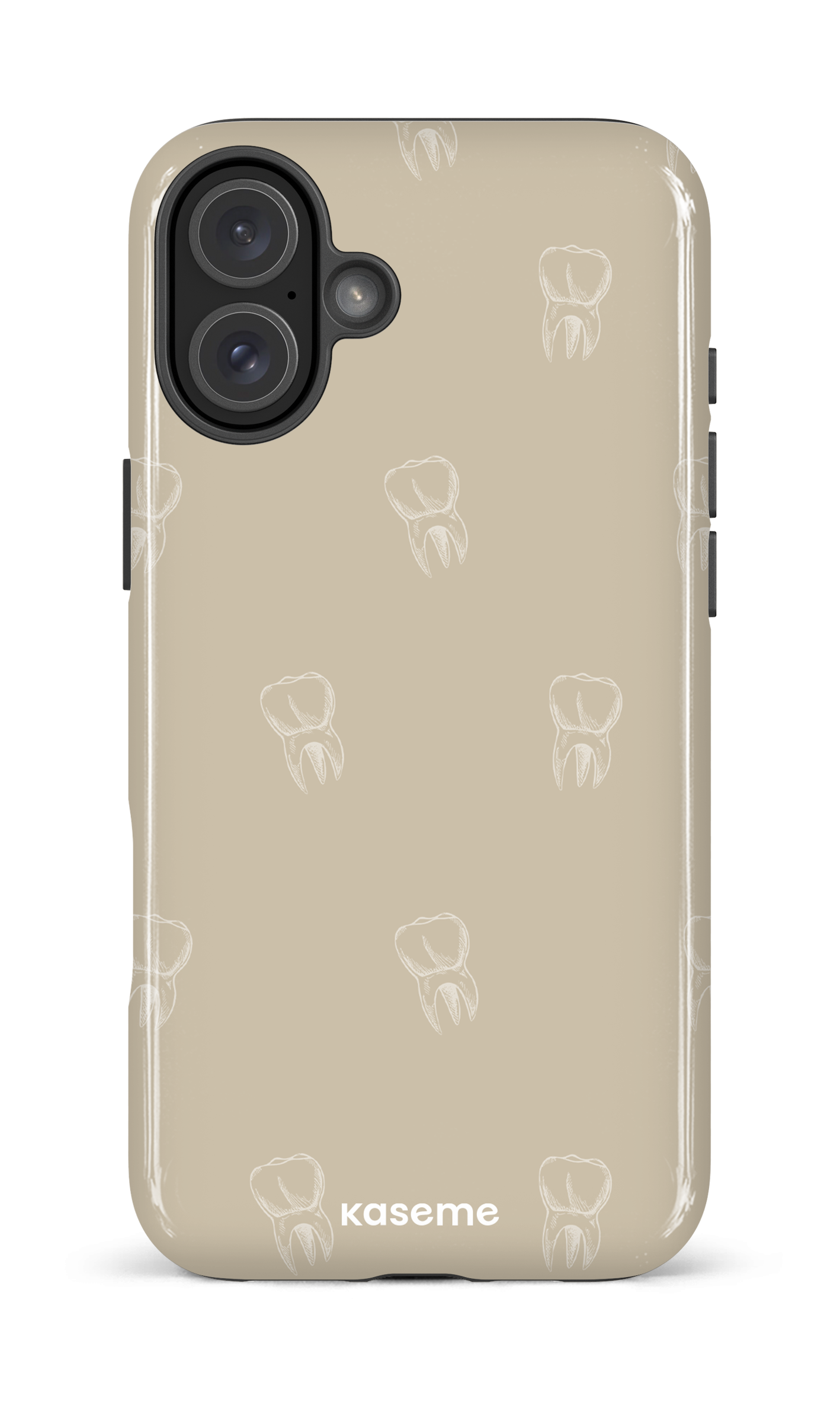 iPhone 16 Plus Impact Case MD Beige -