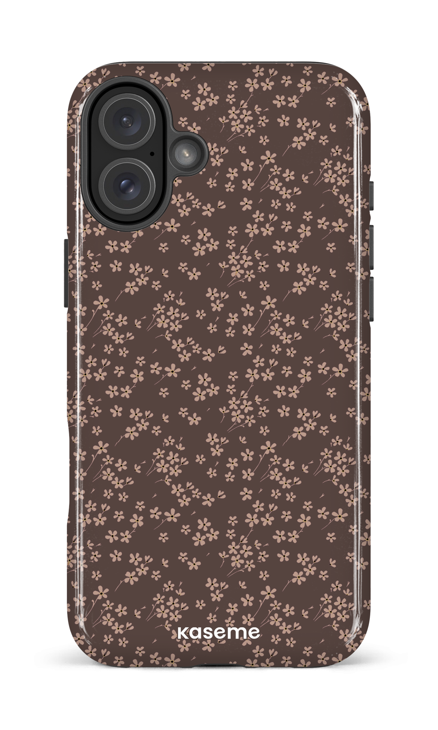 iPhone 16 Plus Impact Case Posy Mocha -