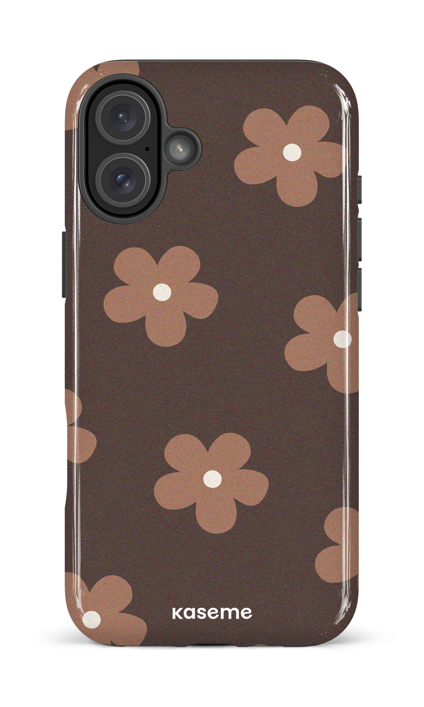 iPhone 16 Plus Impact Case Woodstock Mocha -