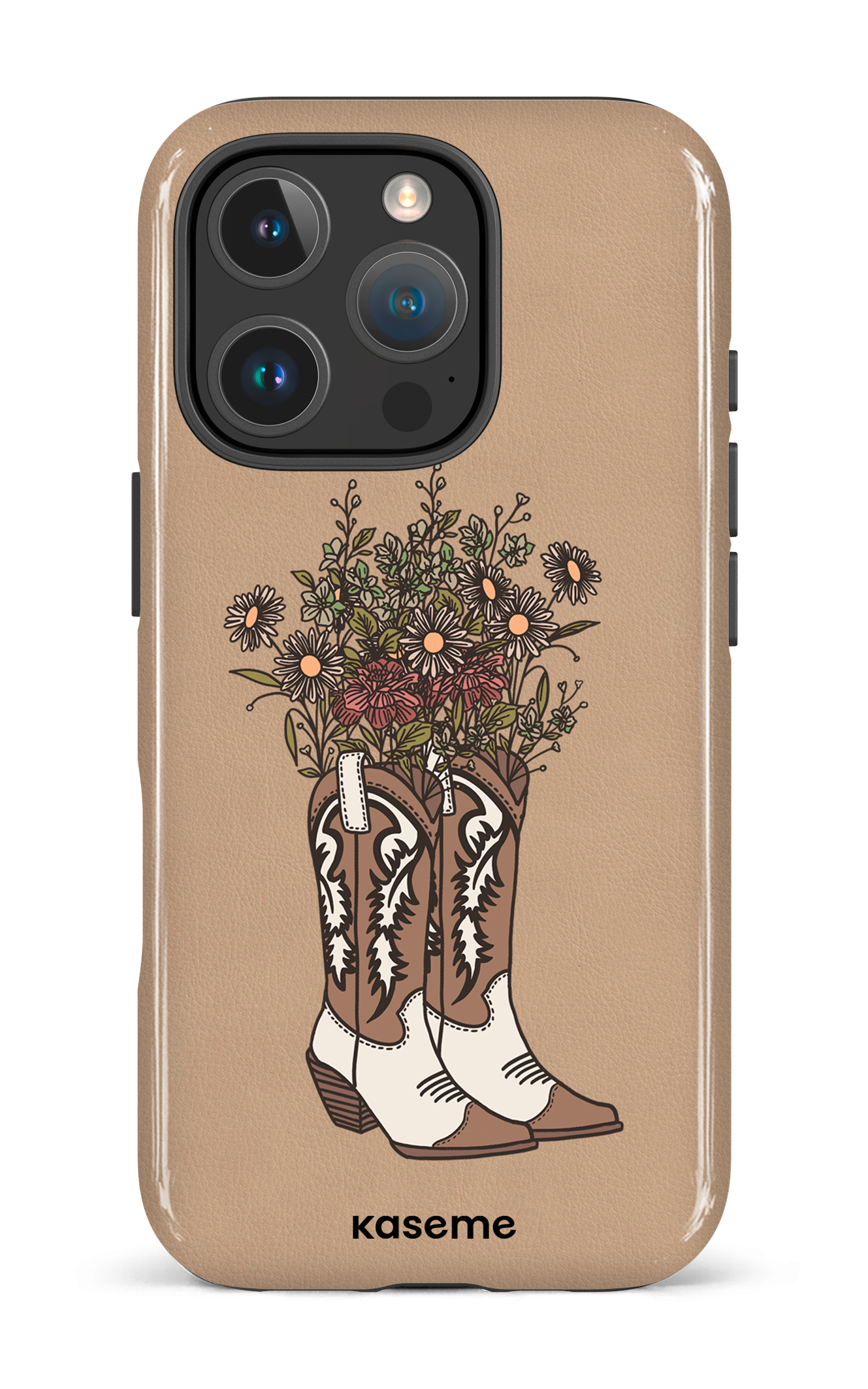 iPhone 16 Pro Impact Case Howdy Mocha -